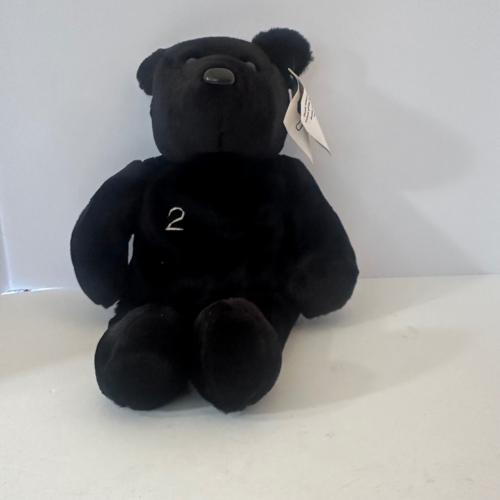 Salvino's Big Bammers Derek Jeter #2 NY Yankees Plush Bear 1999 Collectible